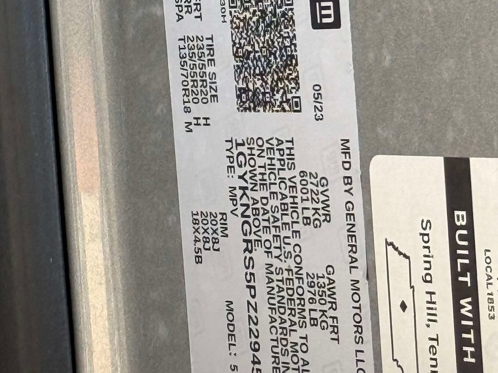 Used 2023 Cadillac XT5 Sportv w/ Technology Package AWD/4WD image 35