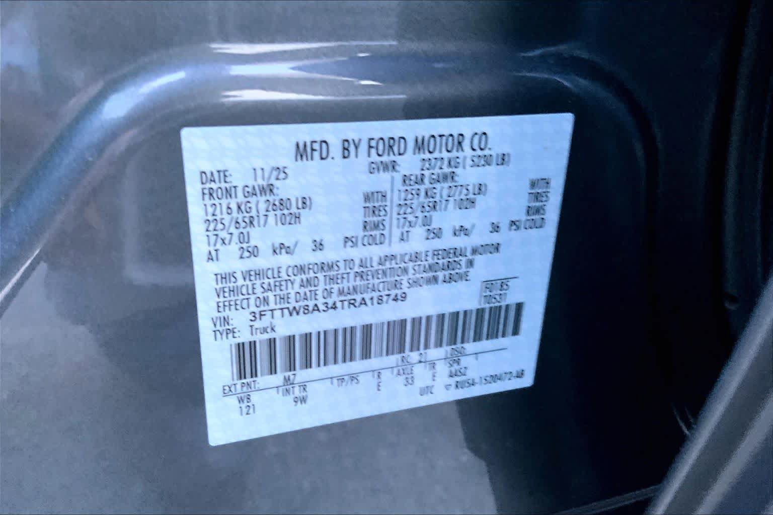 New 2026 Ford Maverick XL FWD image 16