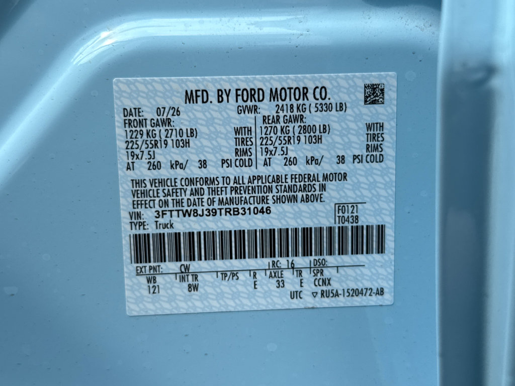 New 2026 Ford Maverick XLT w/ Equipment Group 301A AWD/4WD image 27