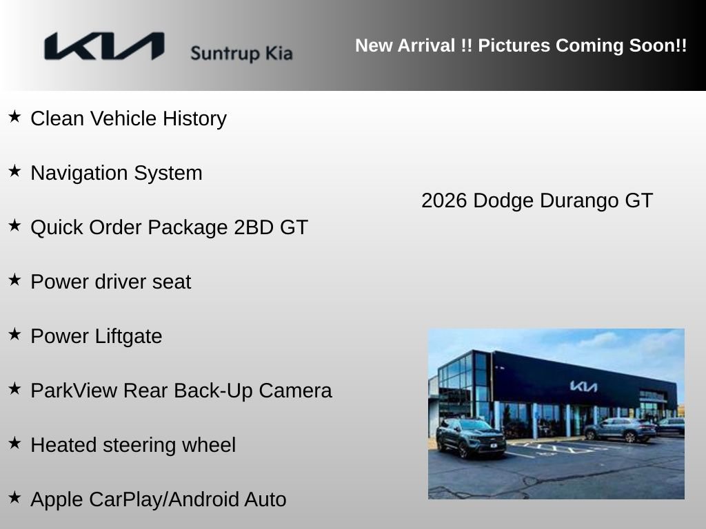 Used 2026 Dodge Durango GT AWD/4WD image 4