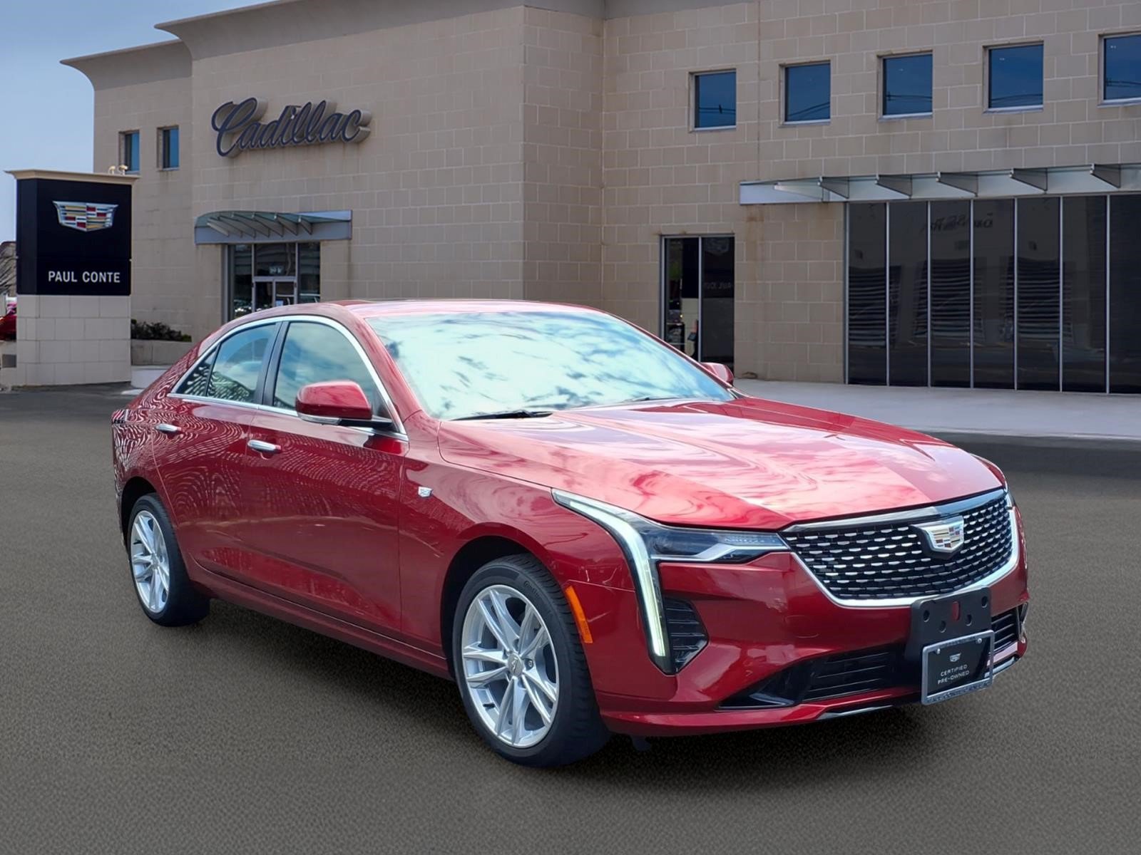 Certified 2023 Cadillac CT4 Luxury w/ Sun And Sound Package AWD/4WD image 3
