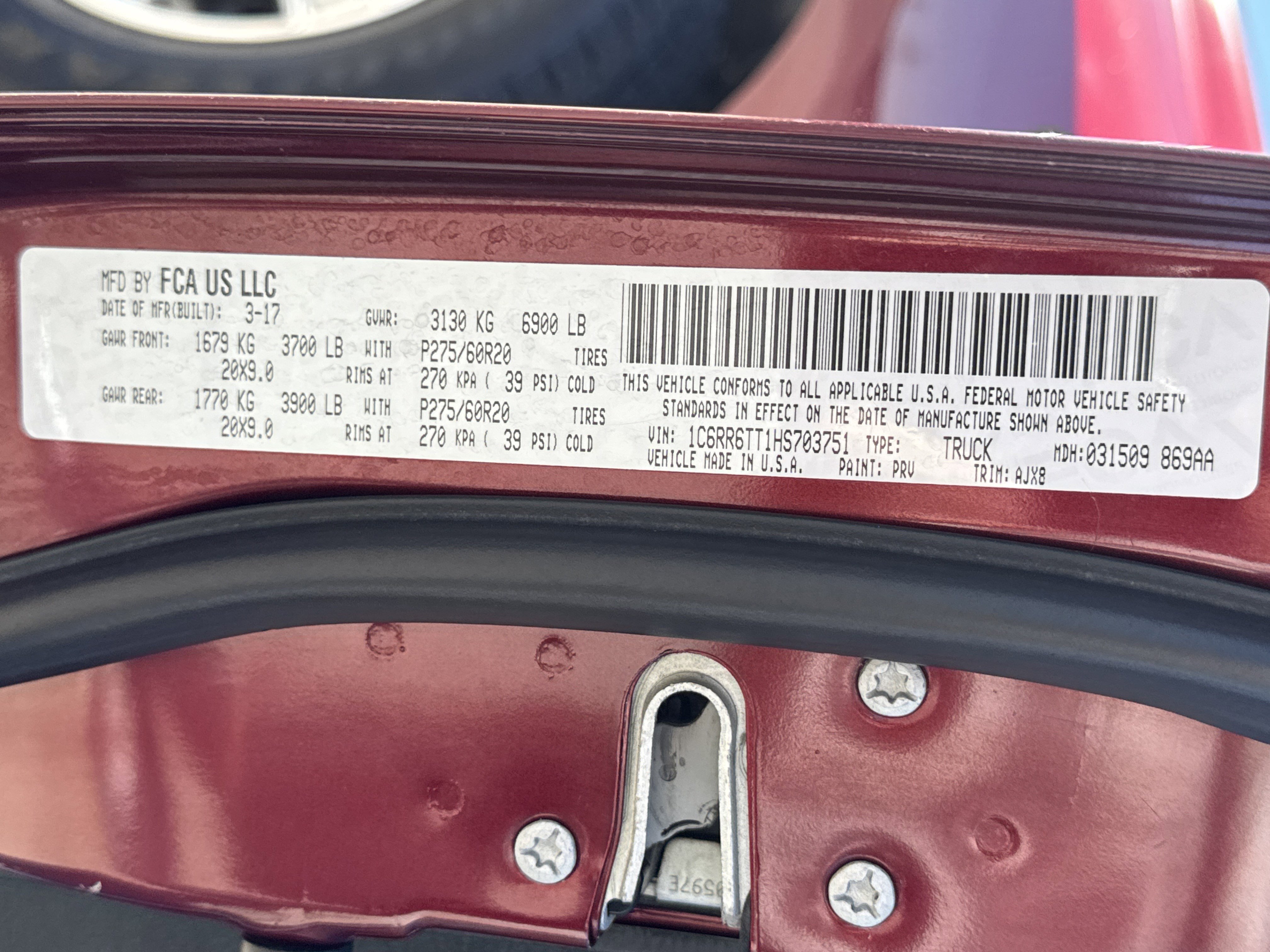 Used 2017 RAM 1500 Lone Star image 33