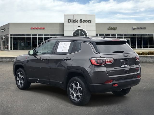 Used 2022 Jeep Compass Trailhawk w/ Trailhawk Convenience Group image 3