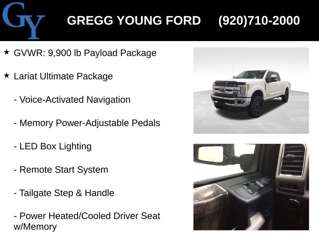 Used 2018 Ford F250 Lariat w/ Lariat Ultimate Package image 13