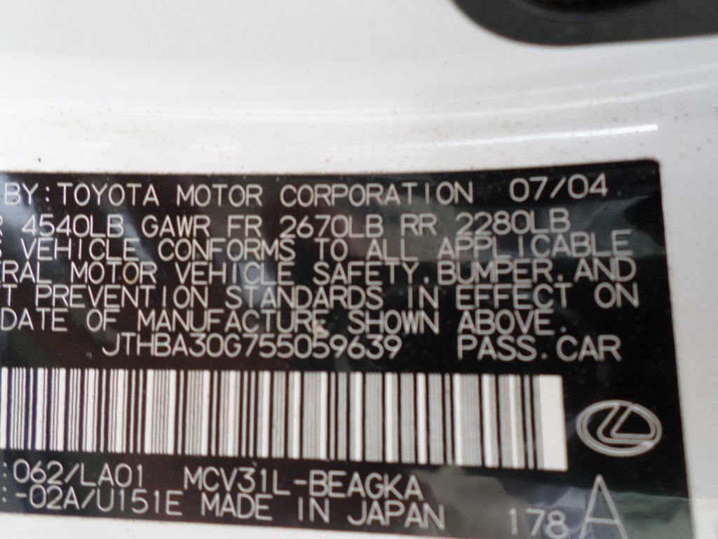 Used 2005 Lexus ES 330 image 20