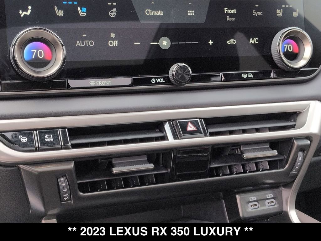 Used 2023 Lexus RX 350 AWD w/ Cold Area Package image 26