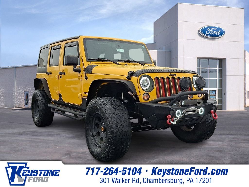 Used 2015 Jeep Wrangler Unlimited Sport w/ Quick Order Package 24S image 1