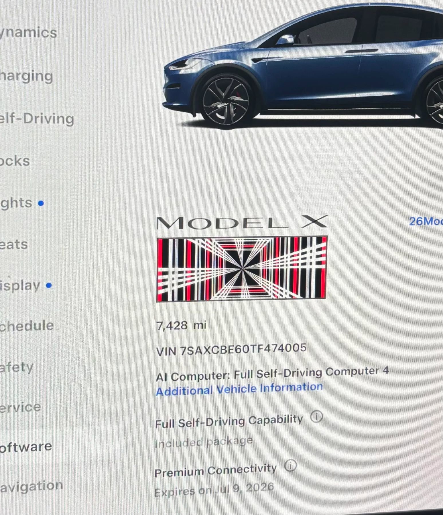 Used 2026 Tesla Model X Plaid AWD/4WD image 10