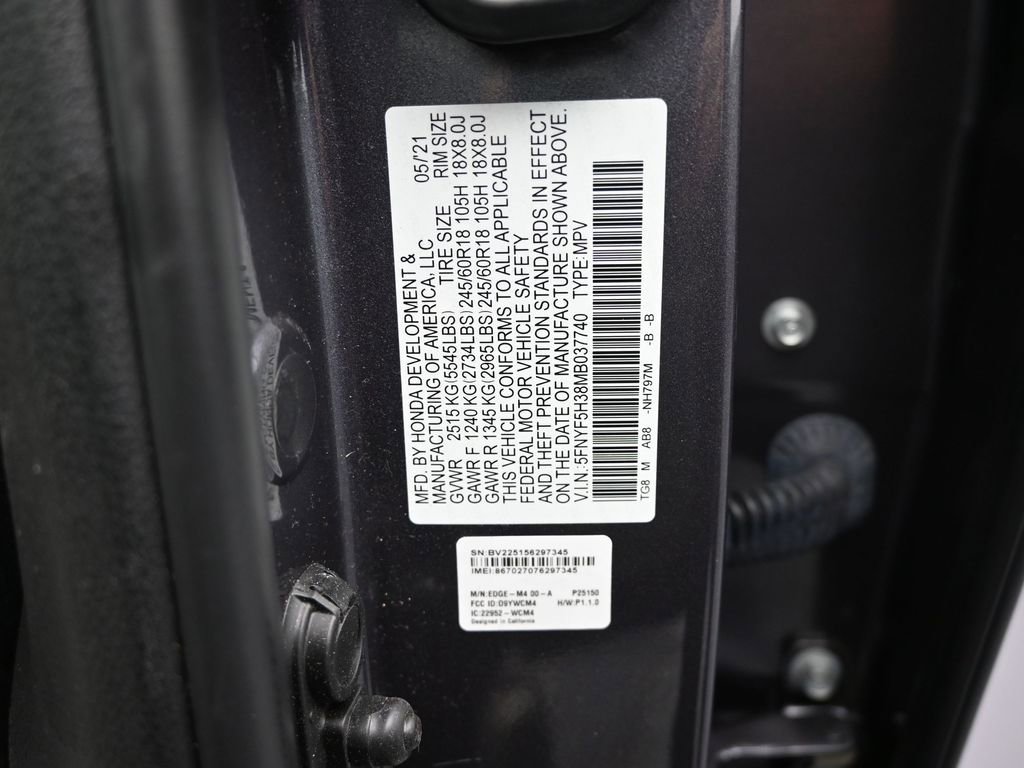 Used 2021 Honda Pilot EX image 9