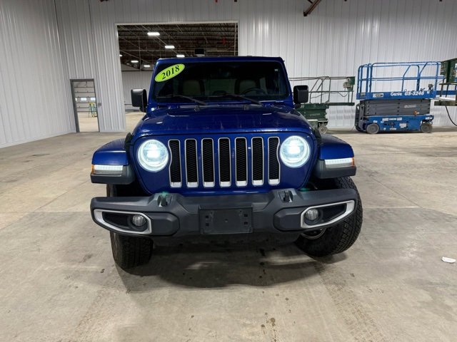 Used 2018 Jeep Wrangler Unlimited Sahara w/ Uconnect 4C Nav & Sound Group image 3