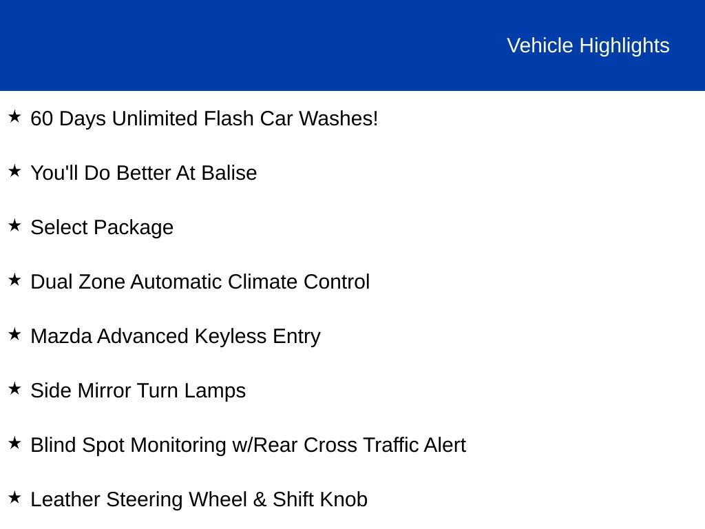 Used 2020 MAZDA MAZDA3 Sedan w/ Select Package FWD image 2