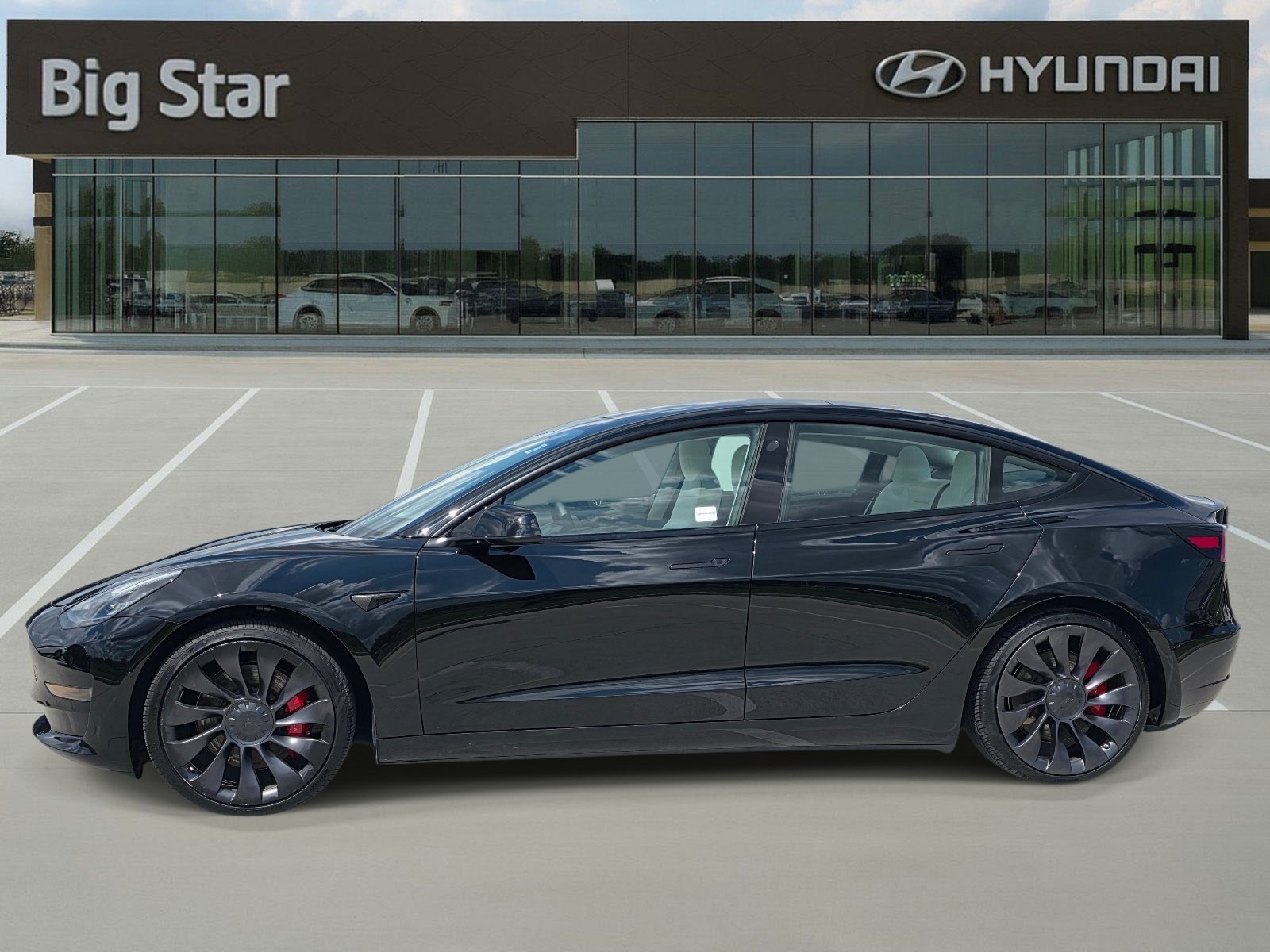 Used 2021 Tesla Model 3 Performance AWD/4WD image 2