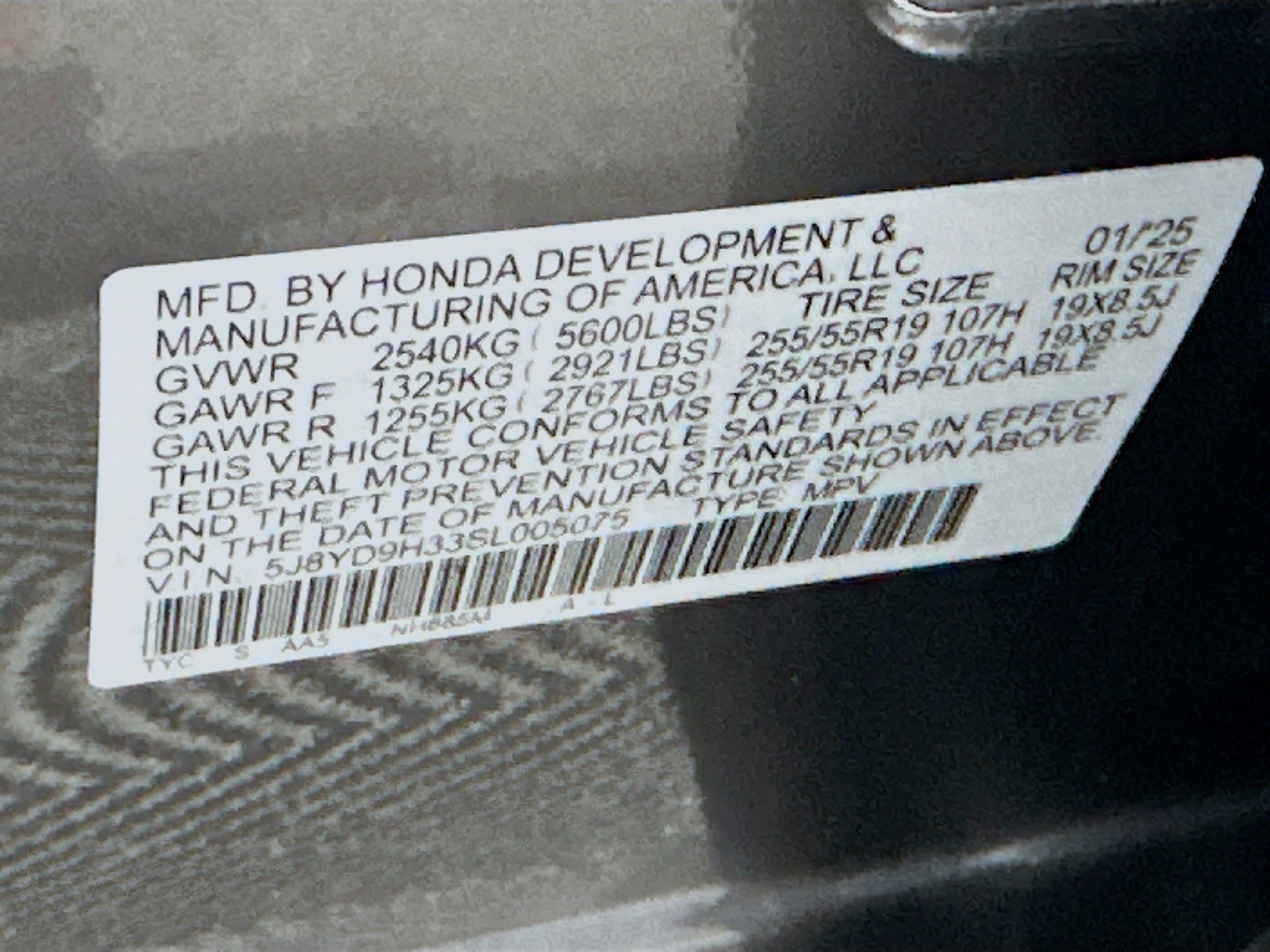 Used 2025 Acura MDX FWD image 12