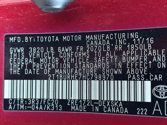 Used 2017 Toyota Corolla L image 27