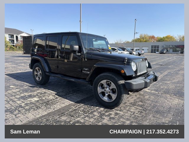 Used 2018 Jeep Wrangler Unlimited Sahara w/ Connectivity Group AWD/4WD image 1