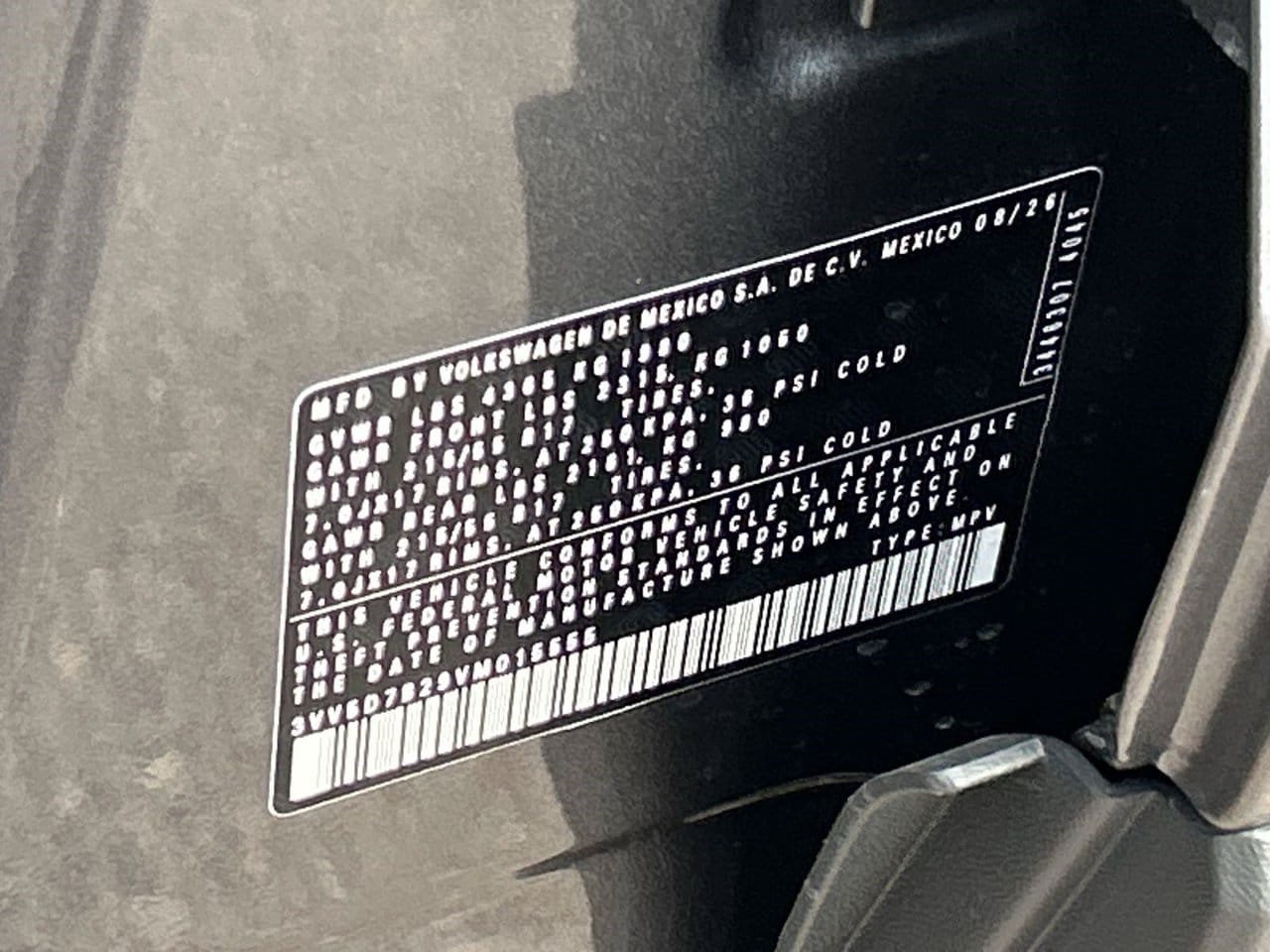 New 2027 Volkswagen Taos S FWD image 27