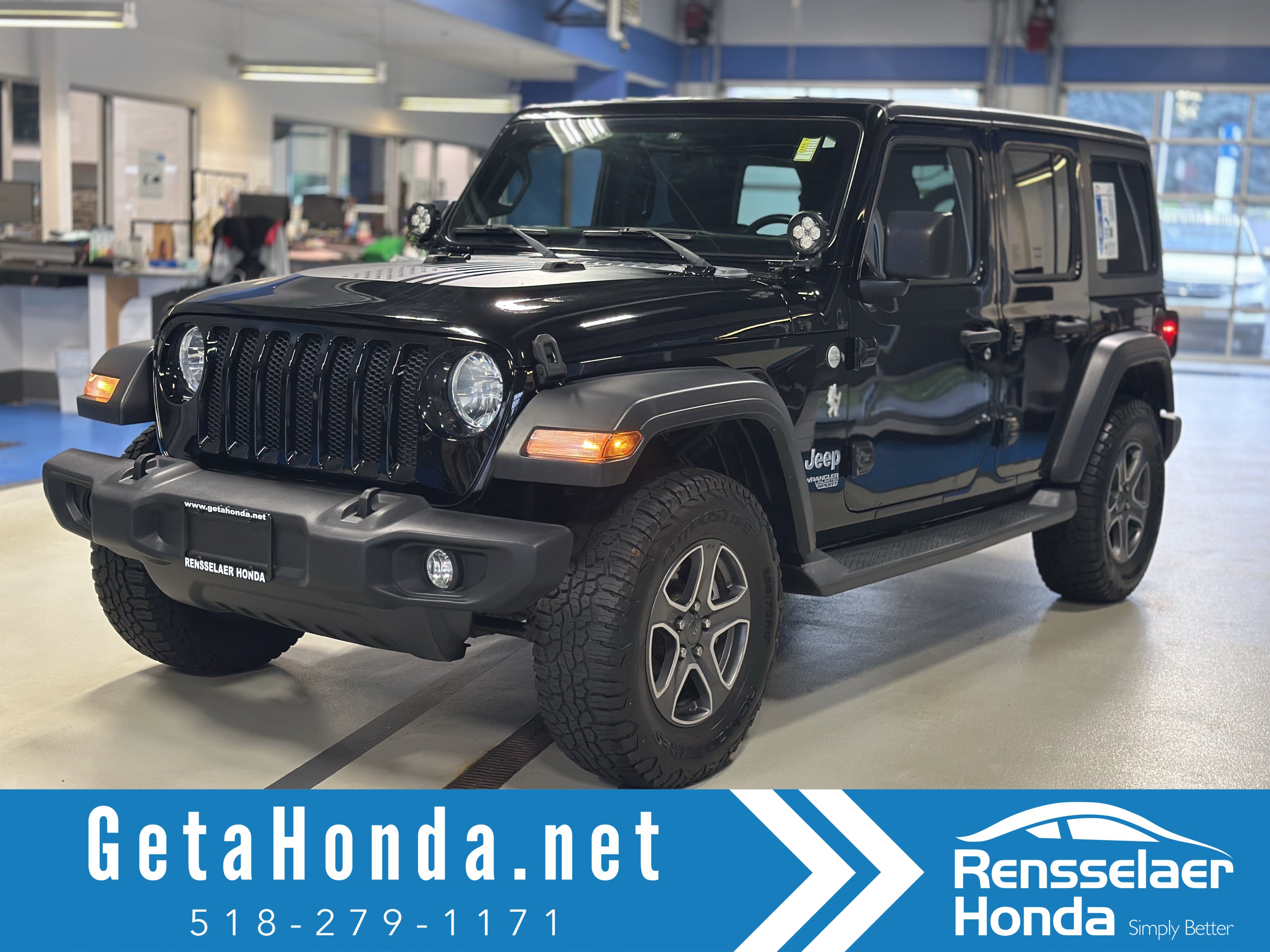 Used 2018 Jeep Wrangler Unlimited Sport S AWD/4WD image 1