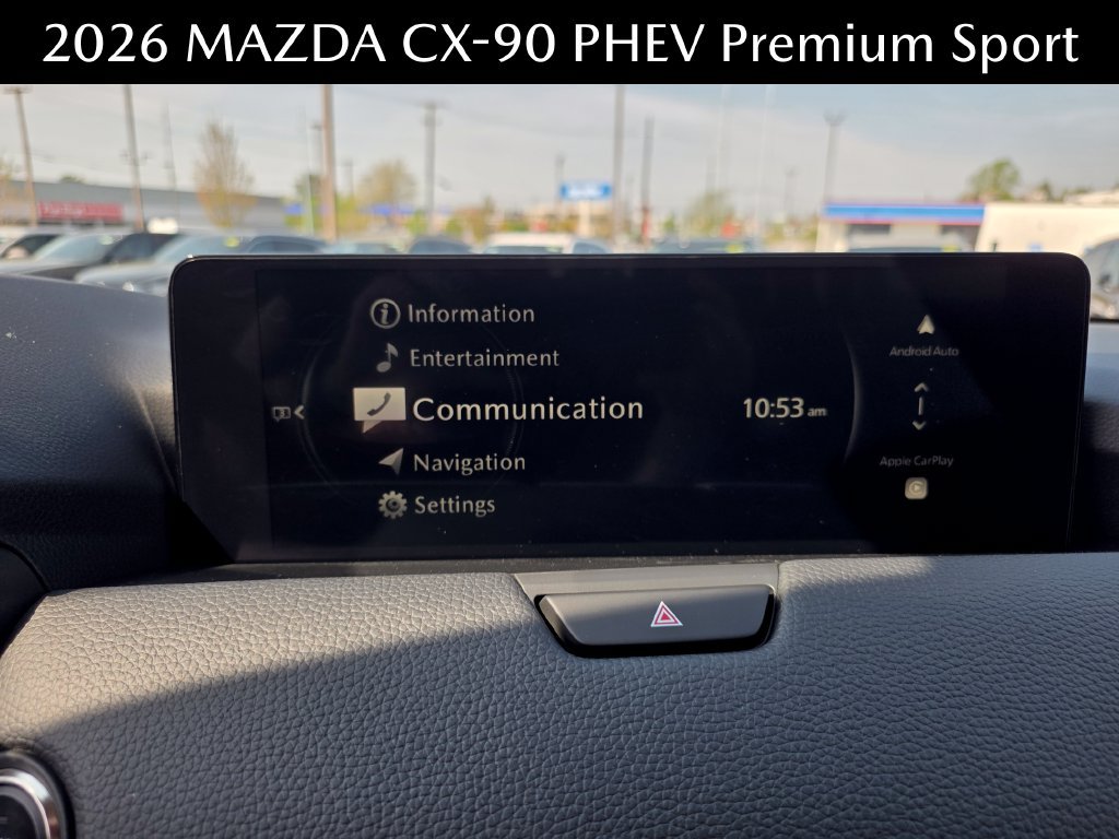 New 2026 MAZDA CX-90 Plug-In Hybrid w/Premium Sport AWD/4WD image 28