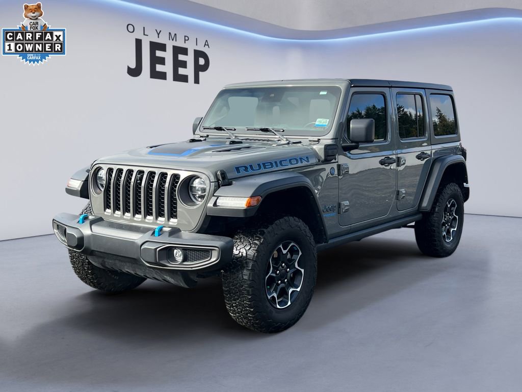 Certified 2022 Jeep Wrangler Unlimited Rubicon 4xe w/ Cold Weather Group