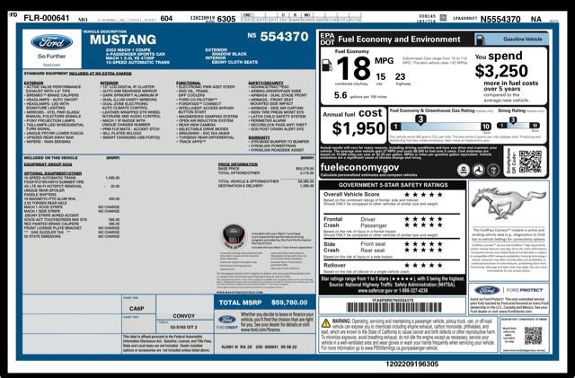 Used 2022 Ford Mustang Mach 1 RWD image 31
