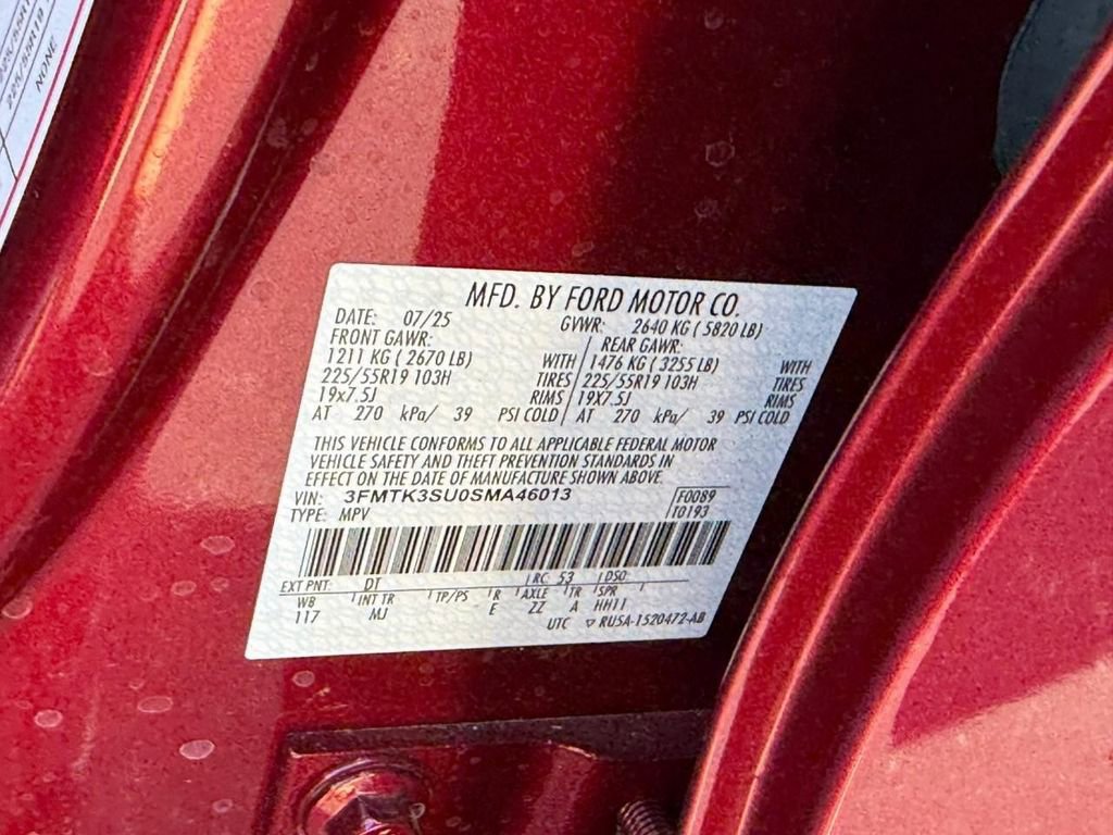 New 2025 Ford Mustang Mach-E Premium w/ Interior Protection Package image 17