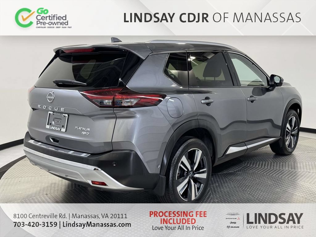 Used 2023 Nissan Rogue Platinum w/ Platinum Premium Package AWD/4WD image 8