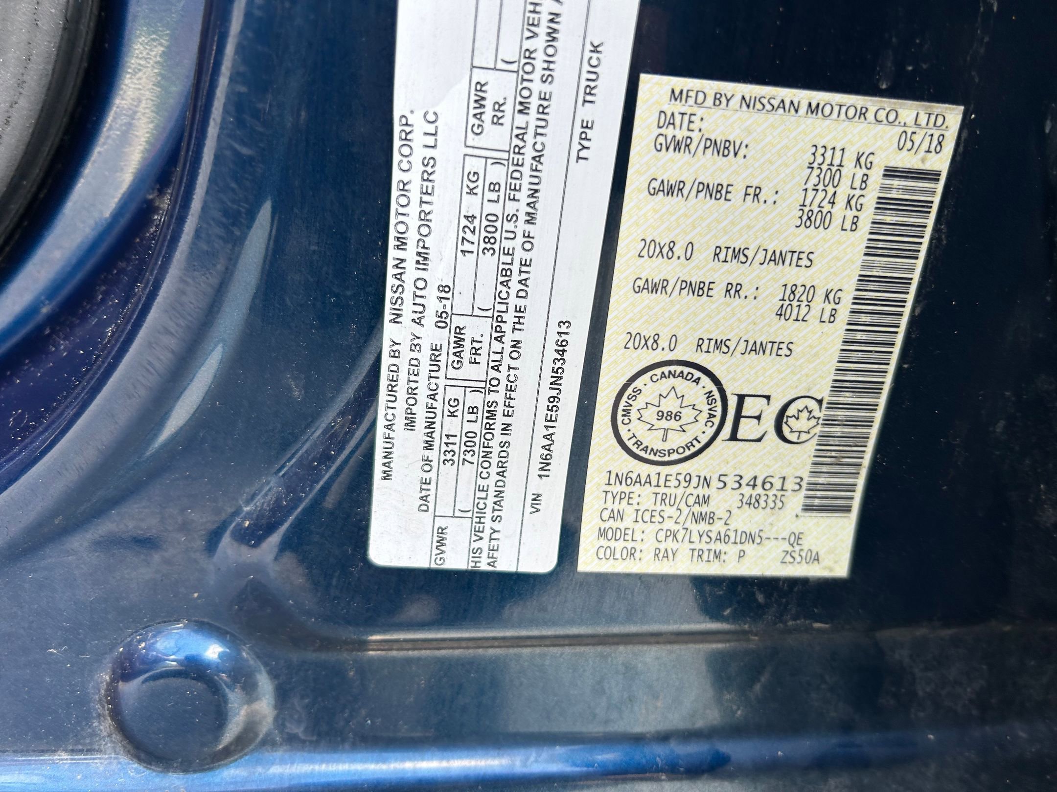 Used 2018 Nissan Titan Platinum Reserve image 33