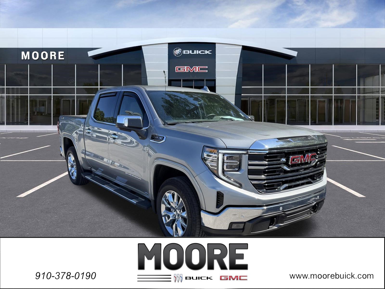 Used 2025 GMC Sierra 1500 SLT w/ SLT Premium Plus Package AWD/4WD image 1