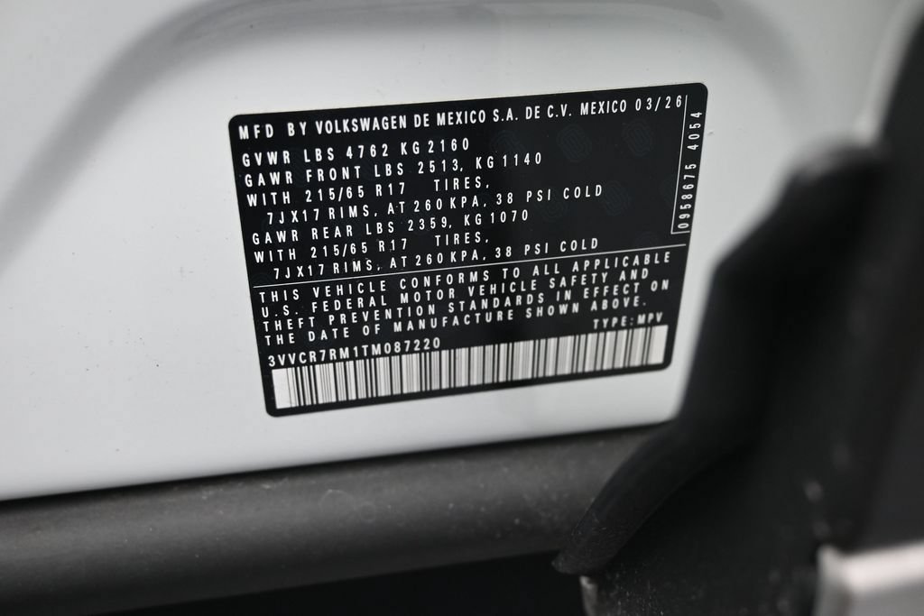 Used 2026 Volkswagen Tiguan S FWD image 9
