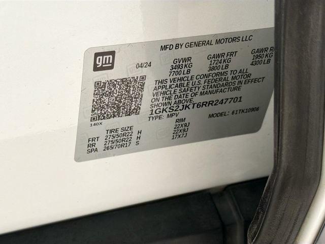 Used 2024 GMC Yukon XL Denali w/ Denali Reserve Package AWD/4WD image 30