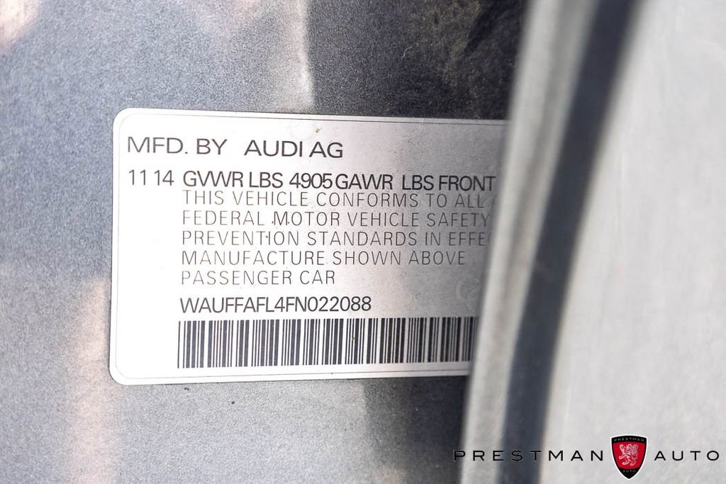 Used 2015 Audi A4 2.0T Premium Plus w/ Technology Package image 25