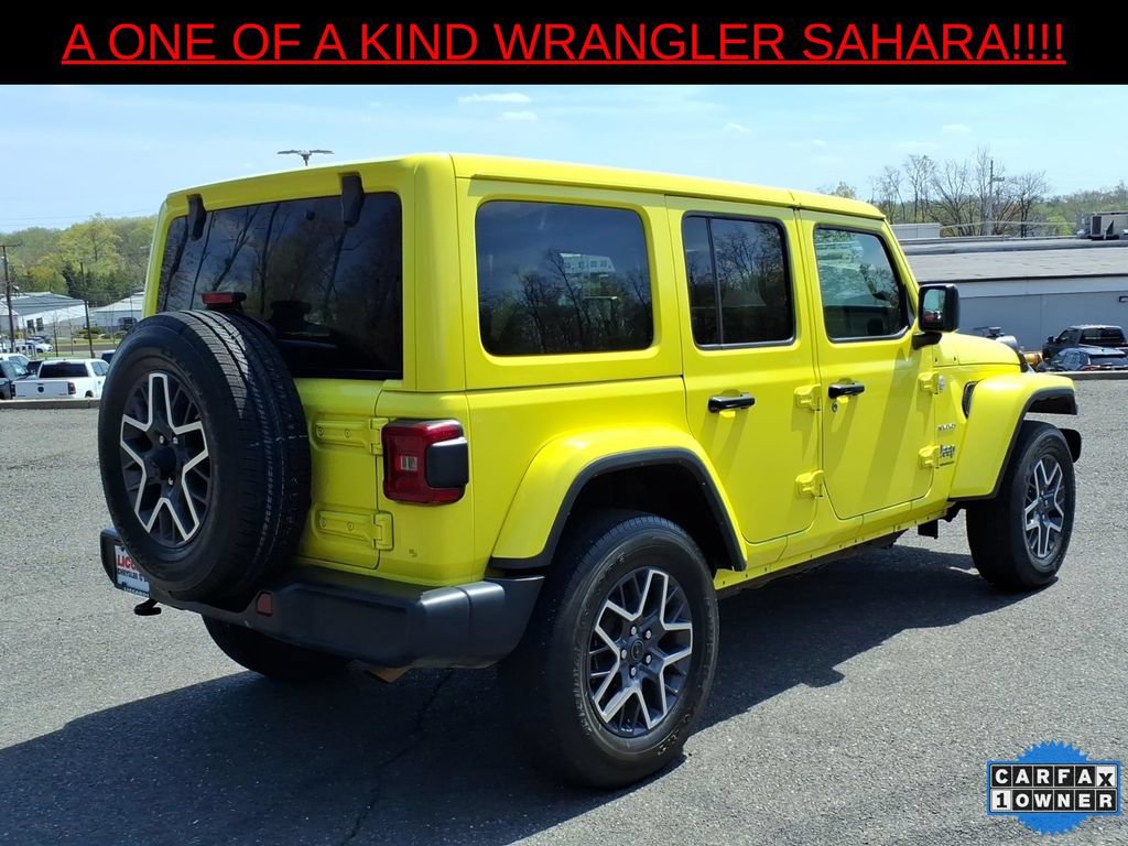 Used 2024 Jeep Wrangler Unlimited Sahara AWD/4WD image 7