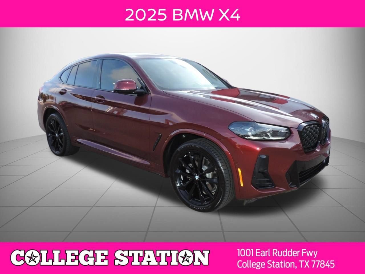 Used 2025 BMW X4 xDrive30i w/ Premium Package AWD/4WD image 1