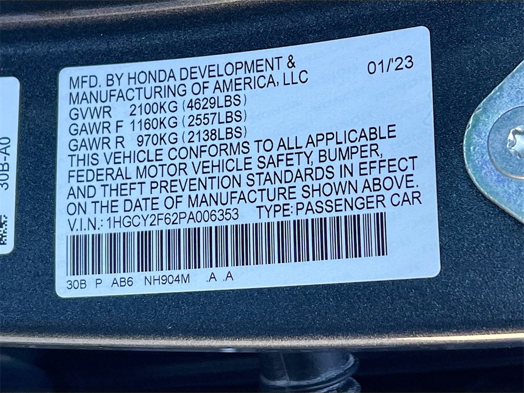 Used 2023 Honda Accord EX-L image 31