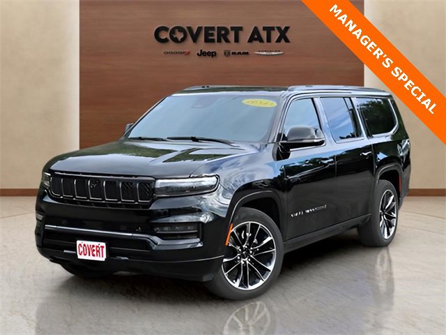 New 2025 Jeep Grand Wagoneer L Series II Obsidian w/ Quick Order Packagew 28T