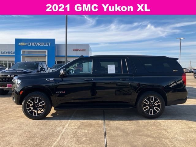 Used 2021 GMC Yukon XL AT4 w/ Rear Media and Nav Package image 4