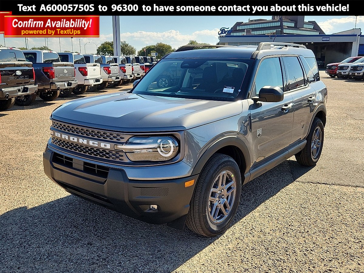 New 2025 Ford Bronco Sport Big Bend w/ Convenience Package