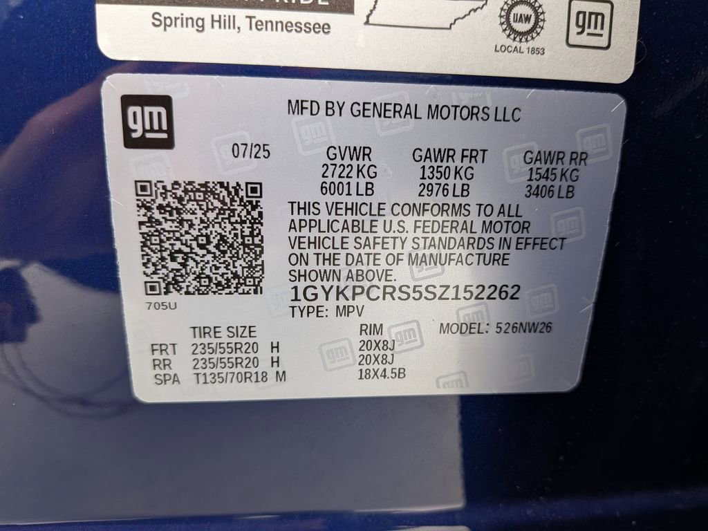 Used 2025 Cadillac XT6 Premium Luxury w/ LPO, Floor Liner Package image 33