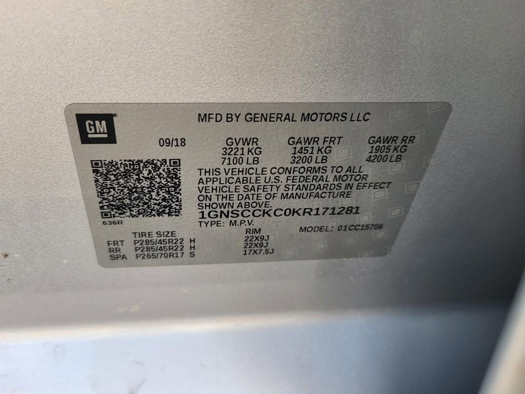 Used 2019 Chevrolet Tahoe Premier image 37