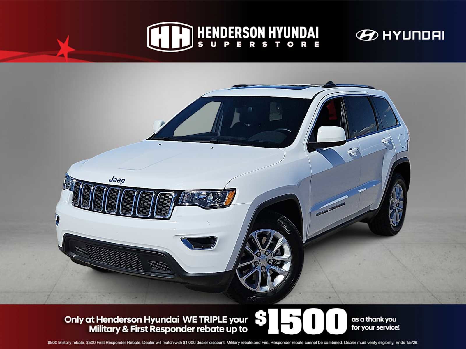 Used 2021 Jeep Grand Cherokee Laredo X