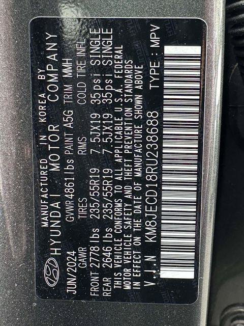 Used 2024 Hyundai Tucson Limited AWD/4WD image 41