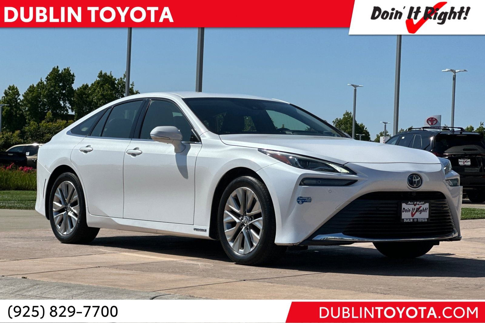 Certified 2021 Toyota Mirai w/ Advanced Technology Package RWD image 1