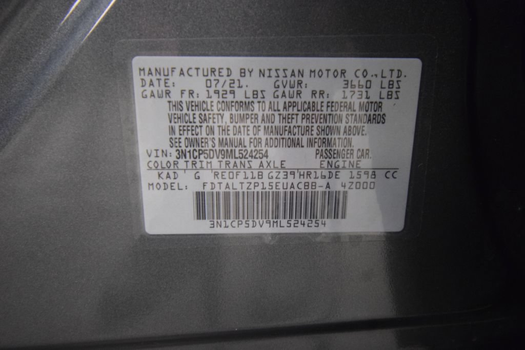 Used 2021 Nissan Kicks SR w/ SR Premium Package FWD image 25