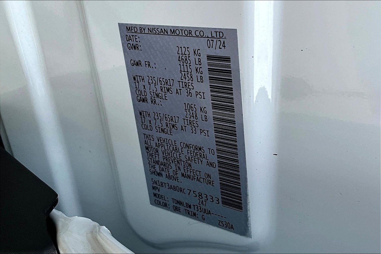 Certified 2024 Nissan Rogue S AWD/4WD image 18