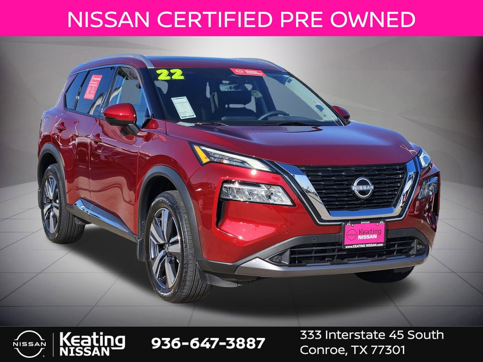 Certified 2022 Nissan Rogue SL w/ SL Premium Package
