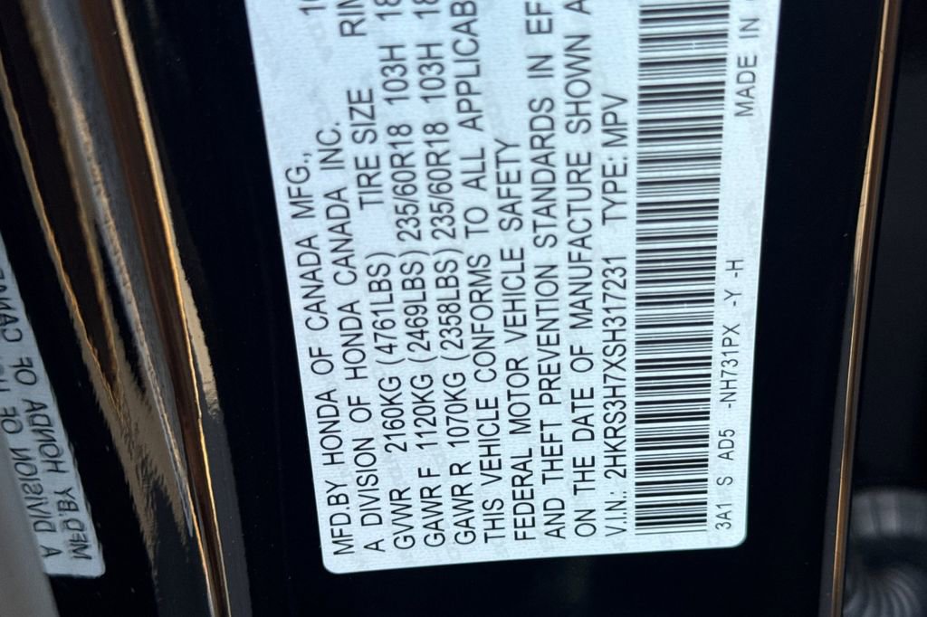 Certified 2025 Honda CR-V EX-L image 31