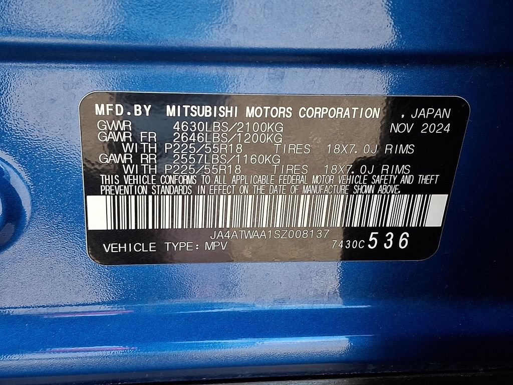 Used 2025 Mitsubishi Eclipse Cross SE AWD/4WD image 28