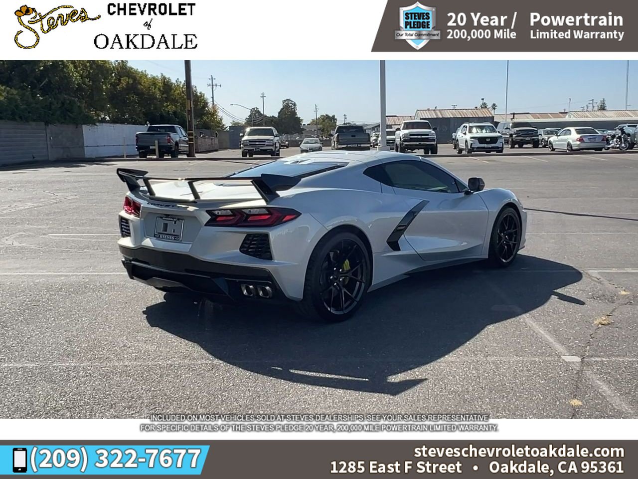 Certified 2022 Chevrolet Corvette Stingray Premium Cpe w/ Z51 Performance Package RWD image 11