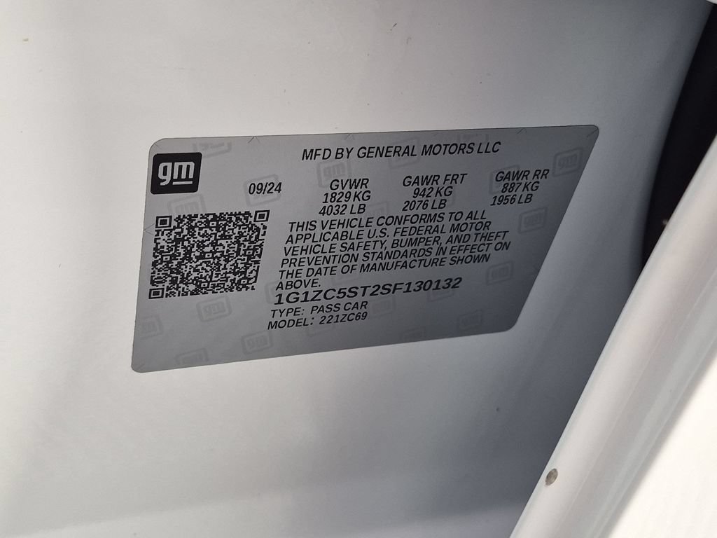 Certified 2025 Chevrolet Malibu LS FWD image 38
