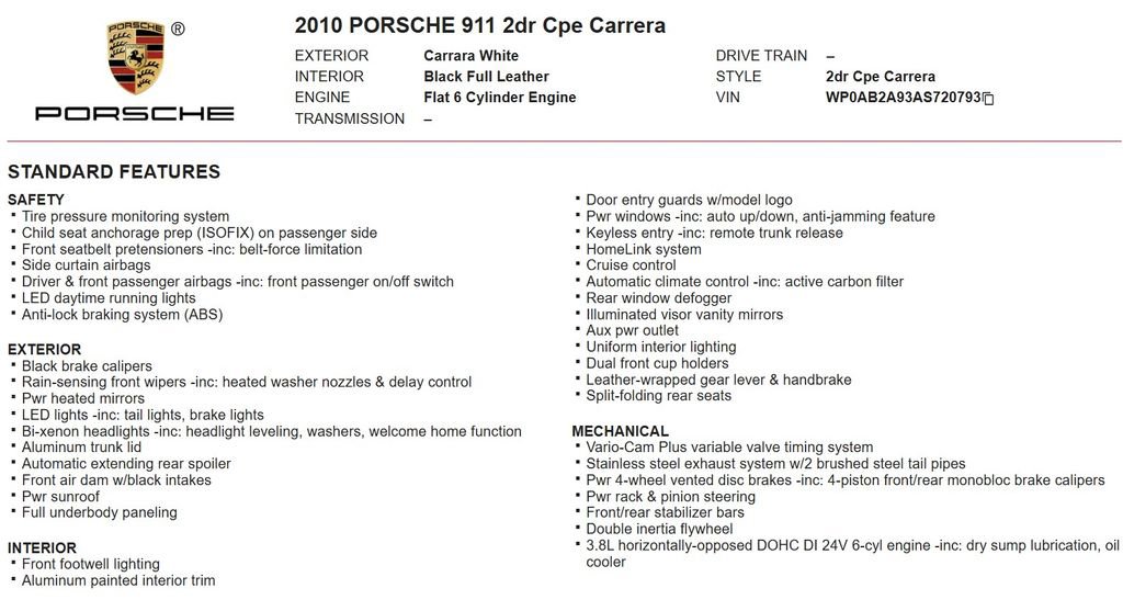Used 2010 Porsche 911 Carrera 4S image 18
